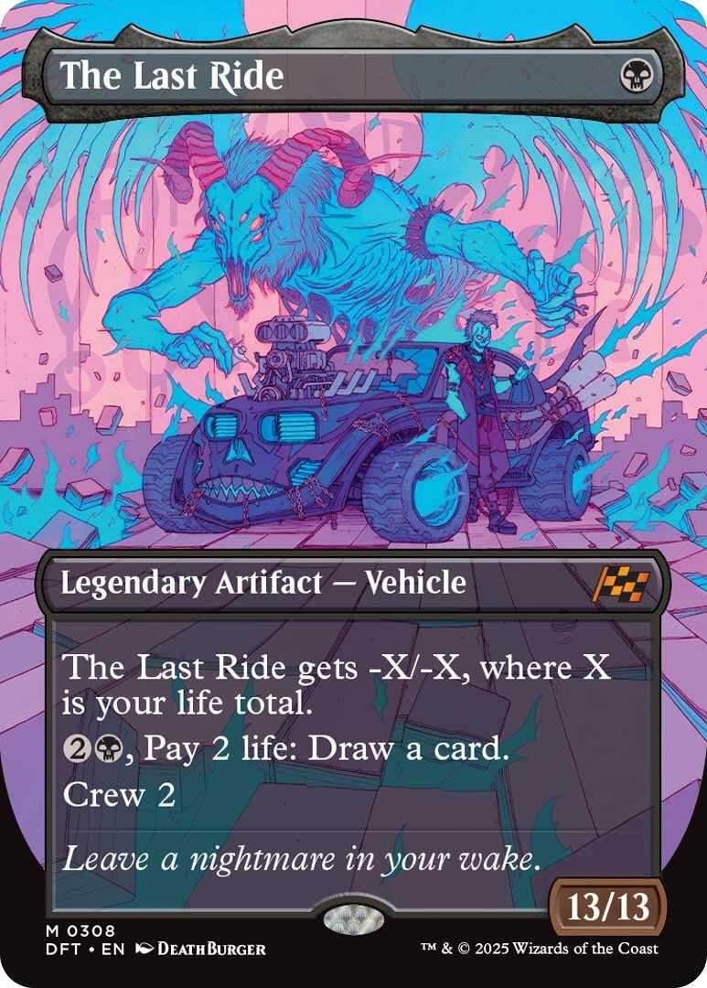 Image for The Last Ride (Borderless) (308) (DFT)