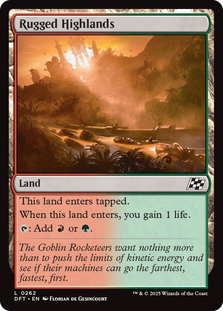 Image for Rugged highlands (262) (DFT)