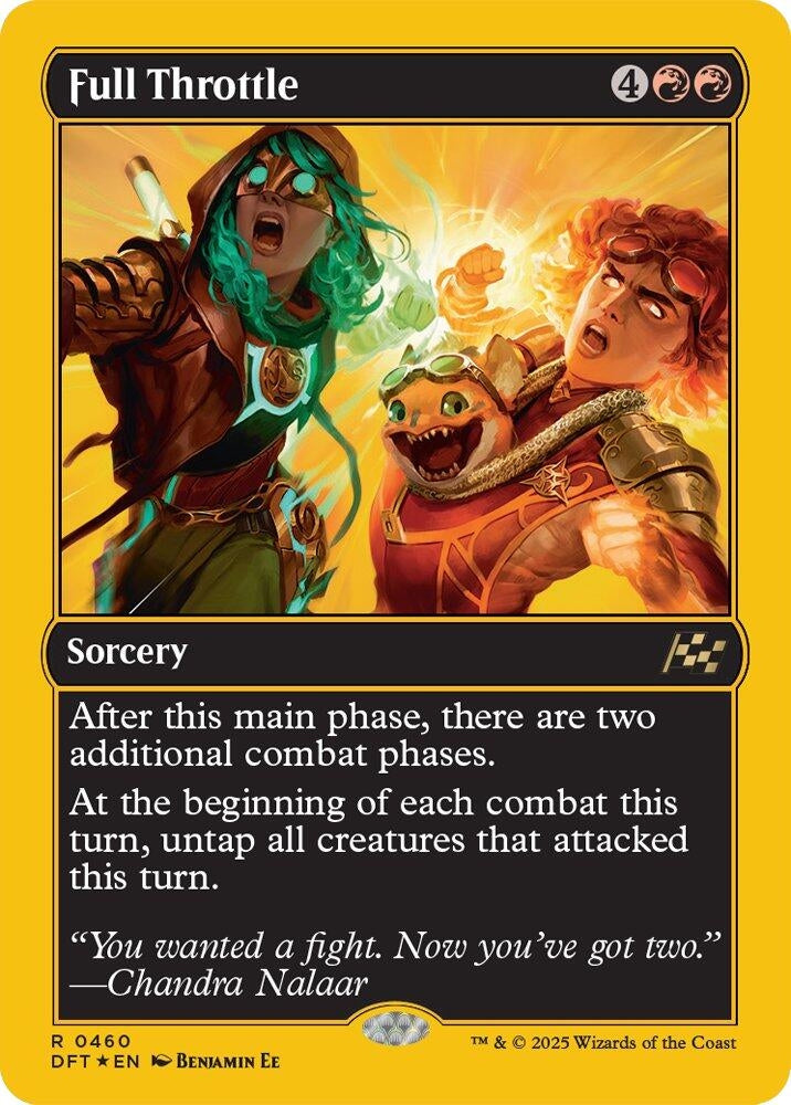 Image for Full Throttle (First-Place Foil) (460) (DFT)