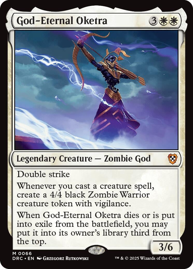 Image for God-Eternal Oketra (66) (DRC)