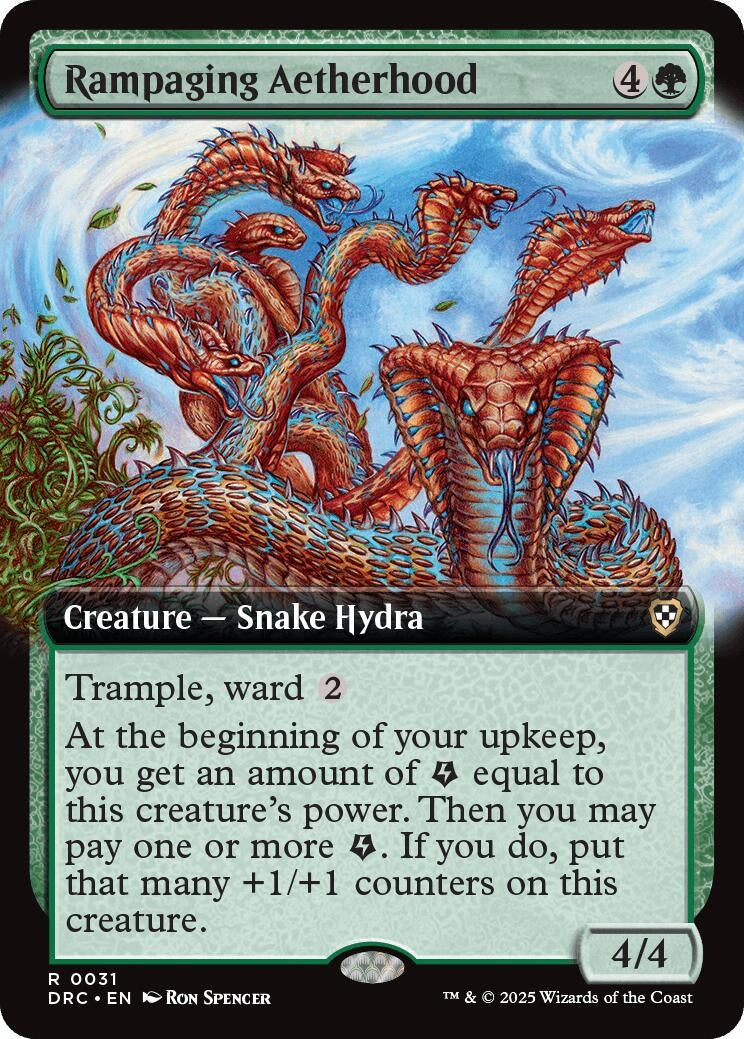Image for Rampaging Aetherhood (Extended Art) (31) (DRC)