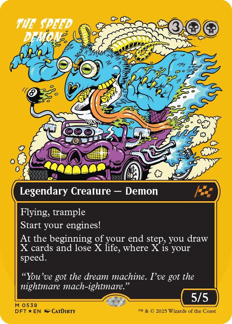 Image for The Speed Demon (Borderless) (First-Place Foil) (538) (DFT)
