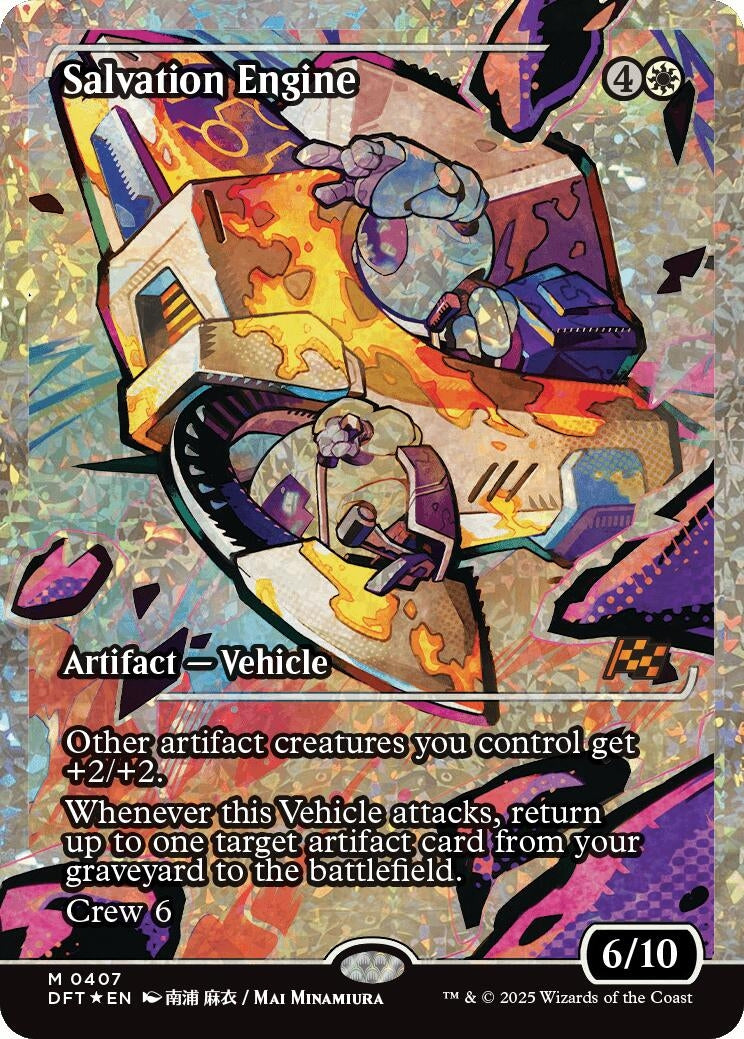 Image for Salvation Engine (Showcase) (Fracture Foil) (407) (DFT)