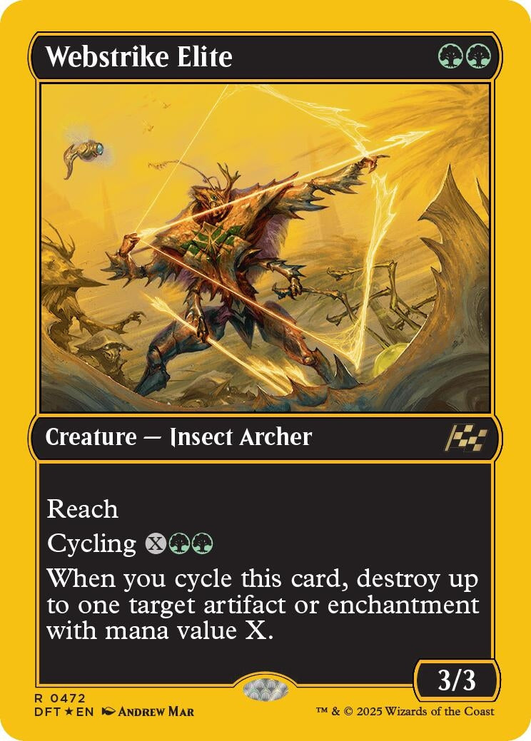 Image for Webstrike Elite (First-Place Foil) (472) (DFT)