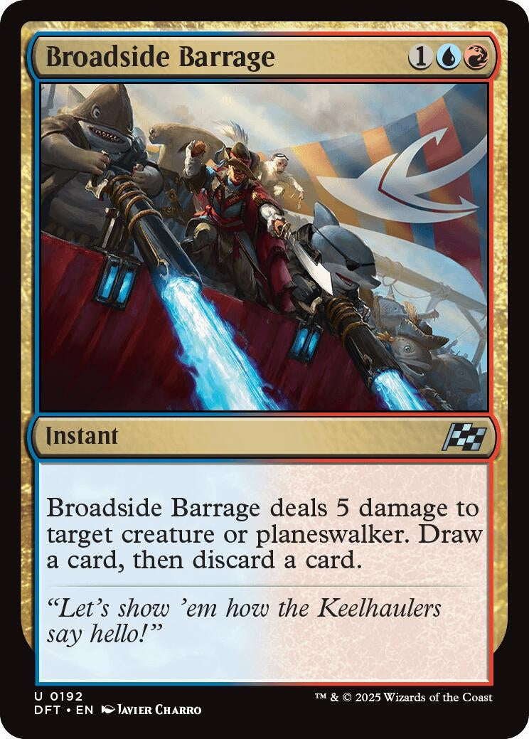 Image for Broadside Barrage (192) (DFT)