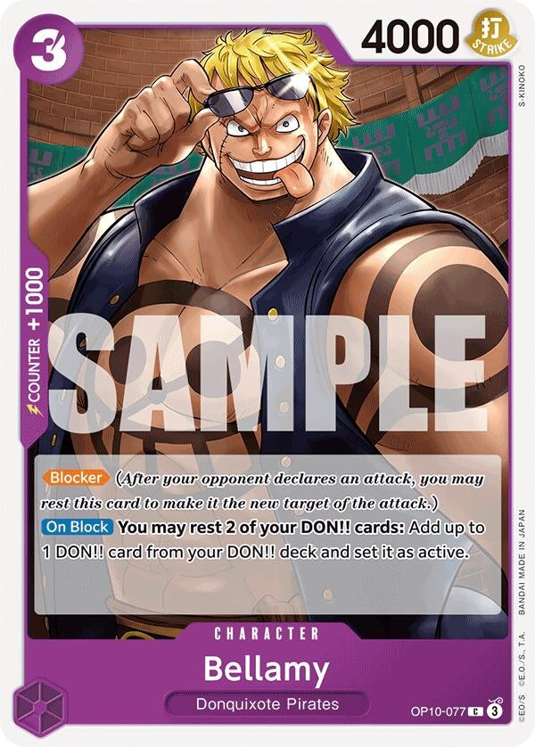 Image for Bellamy (OP10-077) (OP10) - One Piece Card Game
