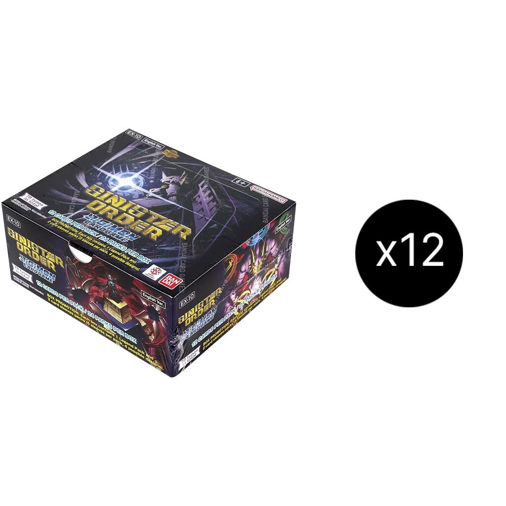 Image for Sinister Order Booster Box Case - Digimon Card Game