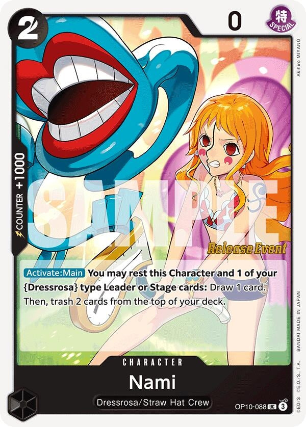 Image for Nami (088) (OP10-088) (OP10 RE) - One Piece Card Game