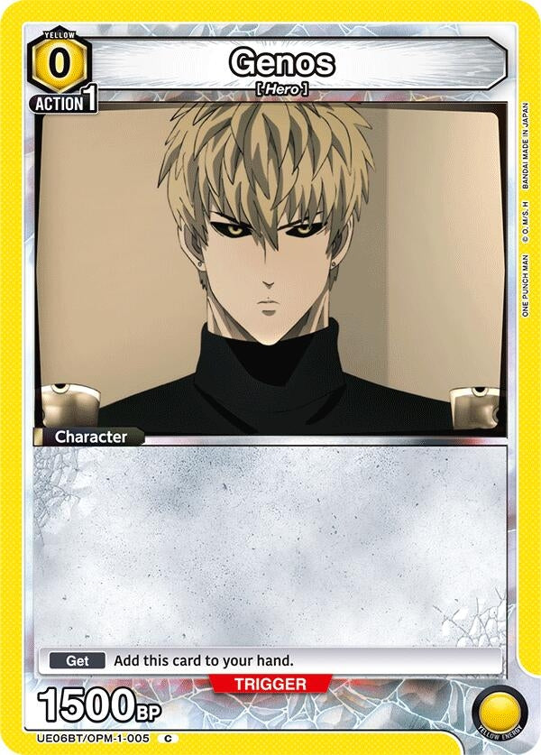 Genos (005) (Box Topper Foil) (UE06BT/OPM-1-005) (UE06BT)