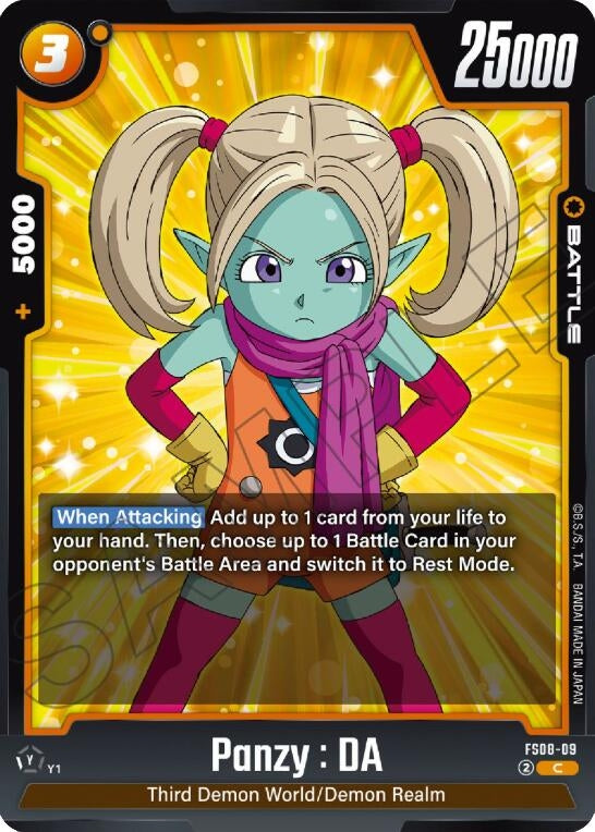 Image for Panzy : DA (FS08-09) (FS08) - Dragon Ball Super: Fusion World