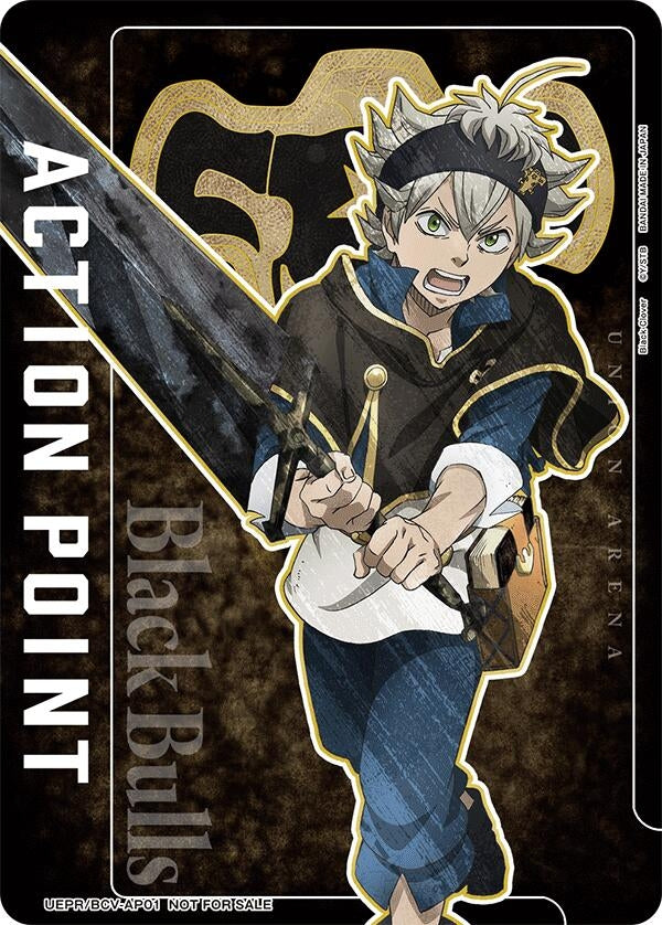 Image for Action Point Card (AP01) (Black Clover) (UEPR/BCV-AP01) - Union Arena