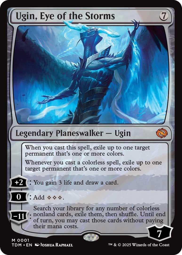 Image for Ugin, Eye of the Storms (1) (TDM) - Magic: The Gathering