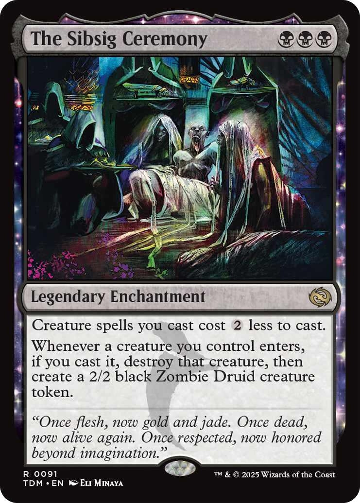 Image for The Sibsig Ceremony (91) (TDM) - Magic: The Gathering