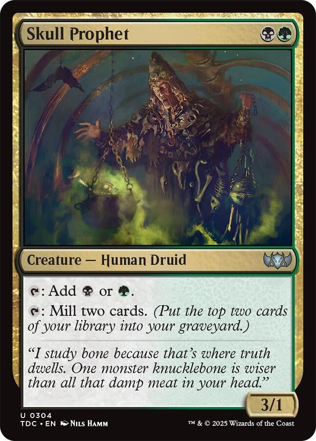Image for Skull Prophet (304) - Magic: The Gathering