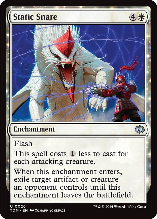 Image for Static Snare (26) (TDM) - Magic: The Gathering