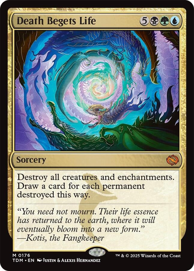 Image for Death Begets Life (176) (TDM) - Magic: The Gathering