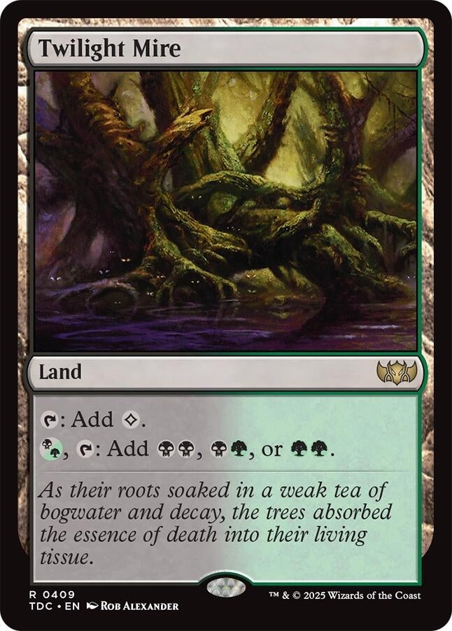 Image for Twilight Mire (409) - Magic: The Gathering
