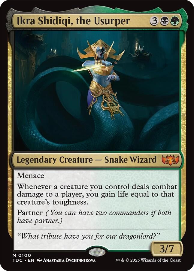 Image for Ikra Shidiqi, the Usurper (100) - Magic: The Gathering