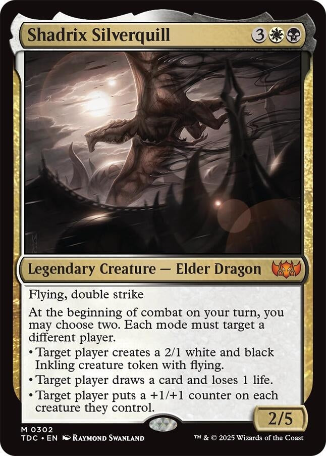 Image for Shadrix Silverquill (302) - Magic: The Gathering