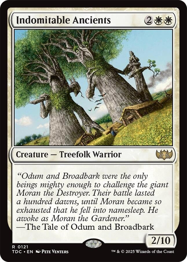Image for Indomitable Ancients (121) - Magic: The Gathering