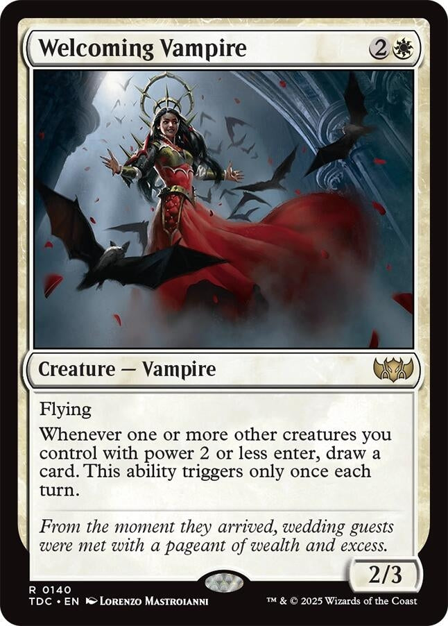 Image for Welcoming Vampire (140) - Magic: The Gathering