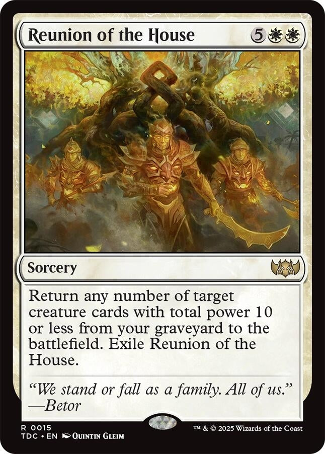Image for Reunion of the House (15) - Magic: The Gathering