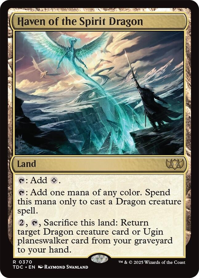 Image for Haven of the Spirit Dragon (370) - Magic: The Gathering