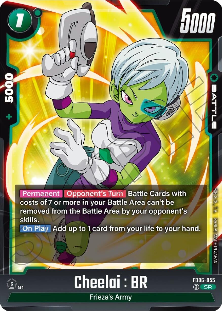 Image for Cheelai : BR - FB06-055 (FB06-055) (FB06) - Dragon Ball Super: Fusion World