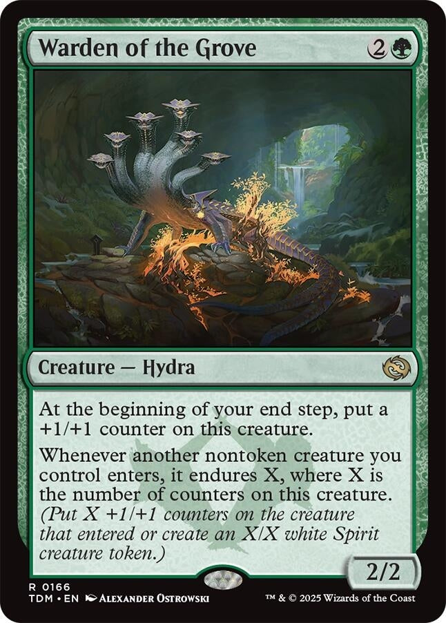 Image for Warden of the Grove (166) (TDM) - Magic: The Gathering