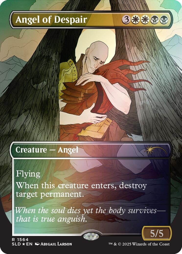 Angel of Despair (Rainbow Foil) (1564) (Secret Lair Drop Series)