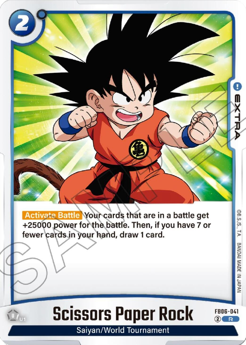 Image for Scissors Paper Rock (FB06-041) (FB06) - Dragon Ball Super: Fusion World