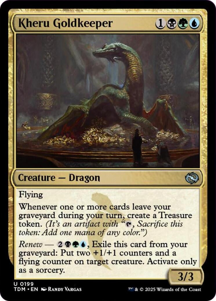 Image for Kheru Goldkeeper (199) (TDM) - Magic: The Gathering