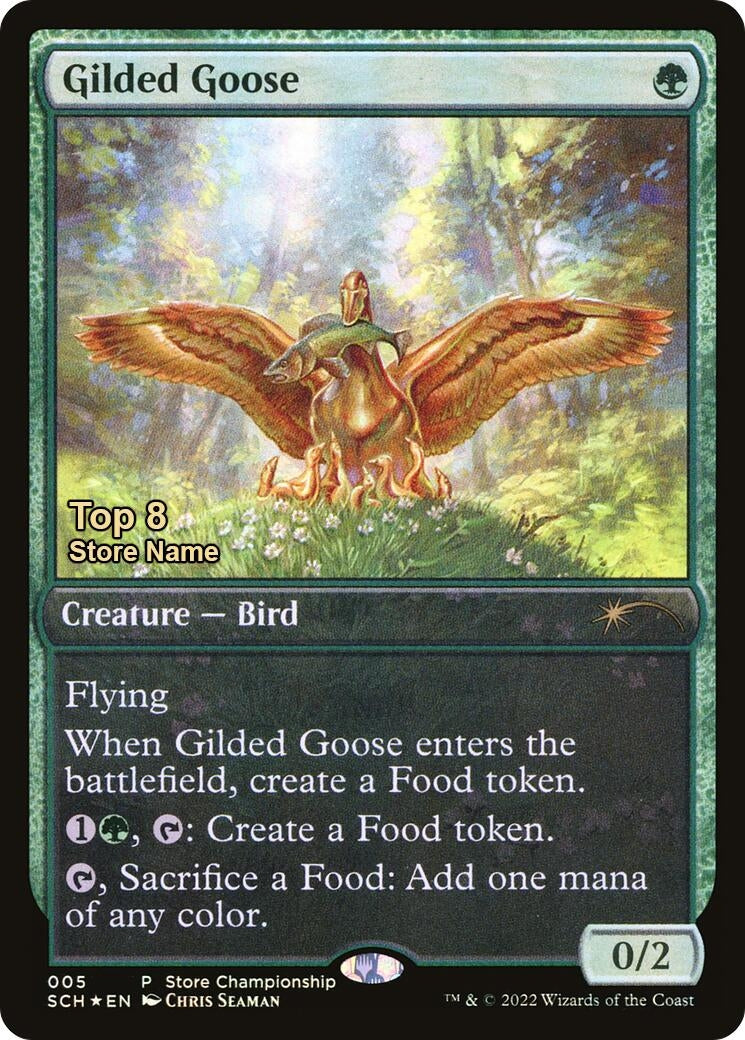 Image for Gilded Goose (Top 8) (5) - Magic: The Gathering