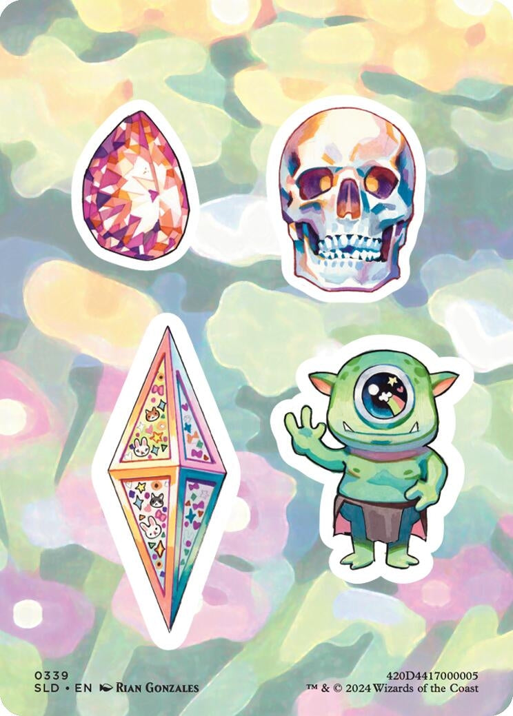 Image for Sticker Sheet (0339) (339) - Magic: The Gathering