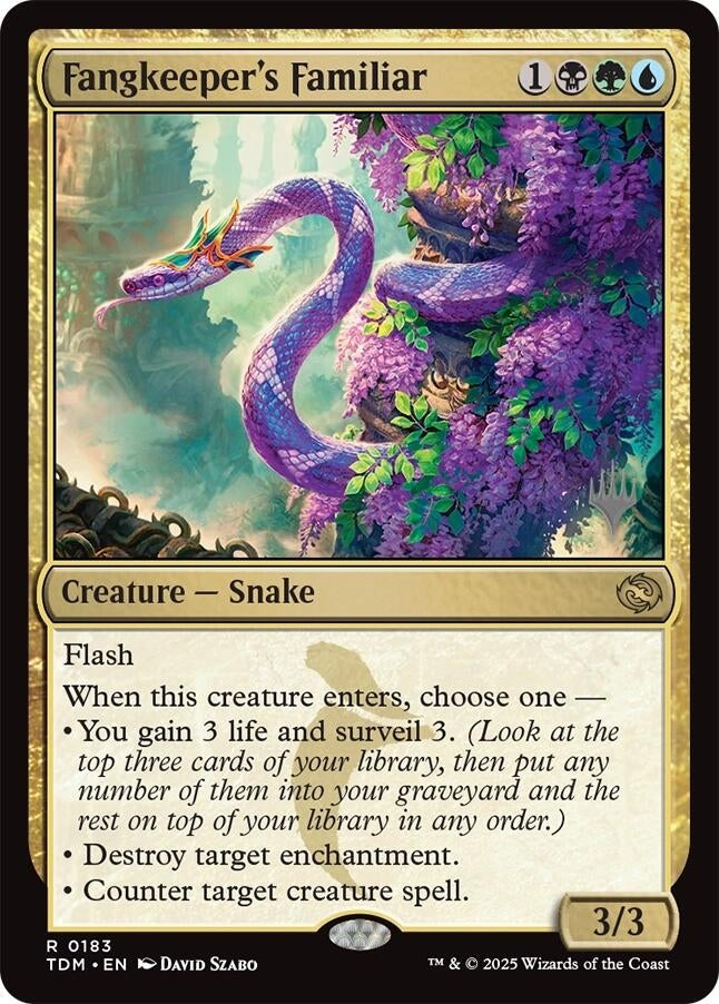 Image for Fangkeeper's Familiar (183) (Promo Pack: Tarkir: Dragonstorm) - Magic: The Gathering