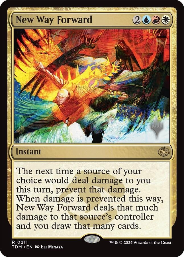 Image for New Way Forward (211) (Promo Pack: Tarkir: Dragonstorm) - Magic: The Gathering