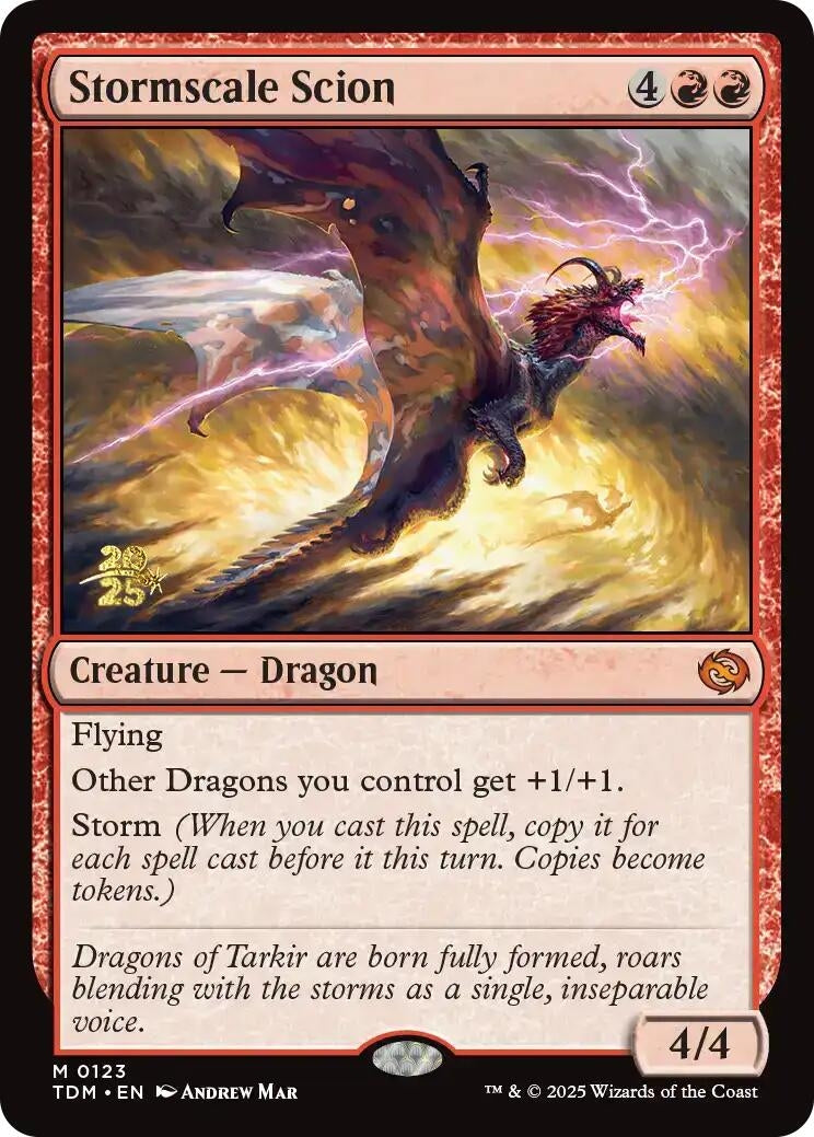 Image for Stormscale Scion (123) - Magic: The Gathering