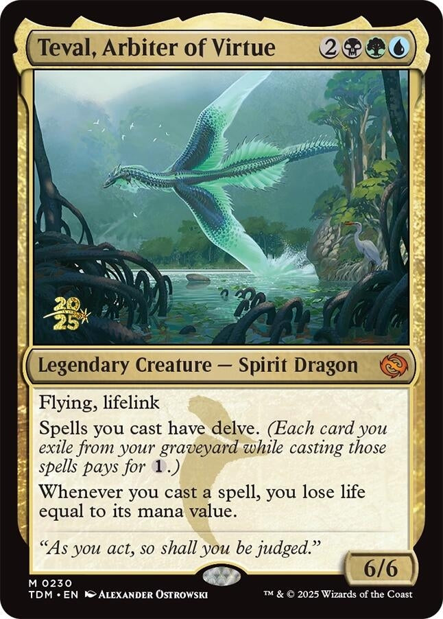 Image for Teval, Arbiter of Virtue (230) - Magic: The Gathering