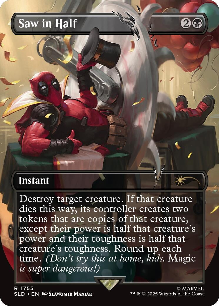 Image for Saw in Half (1755) - Magic: The Gathering