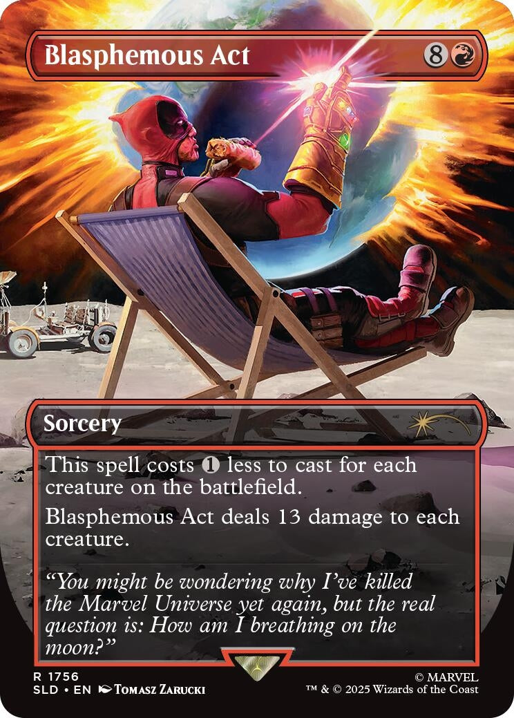 Image for Blasphemous Act (1756) (1756) - Magic: The Gathering