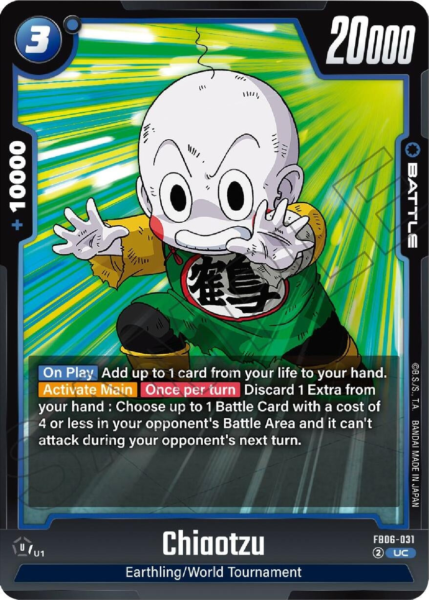 Image for Chiaotzu (FB06-031) (FB06) - Dragon Ball Super: Fusion World