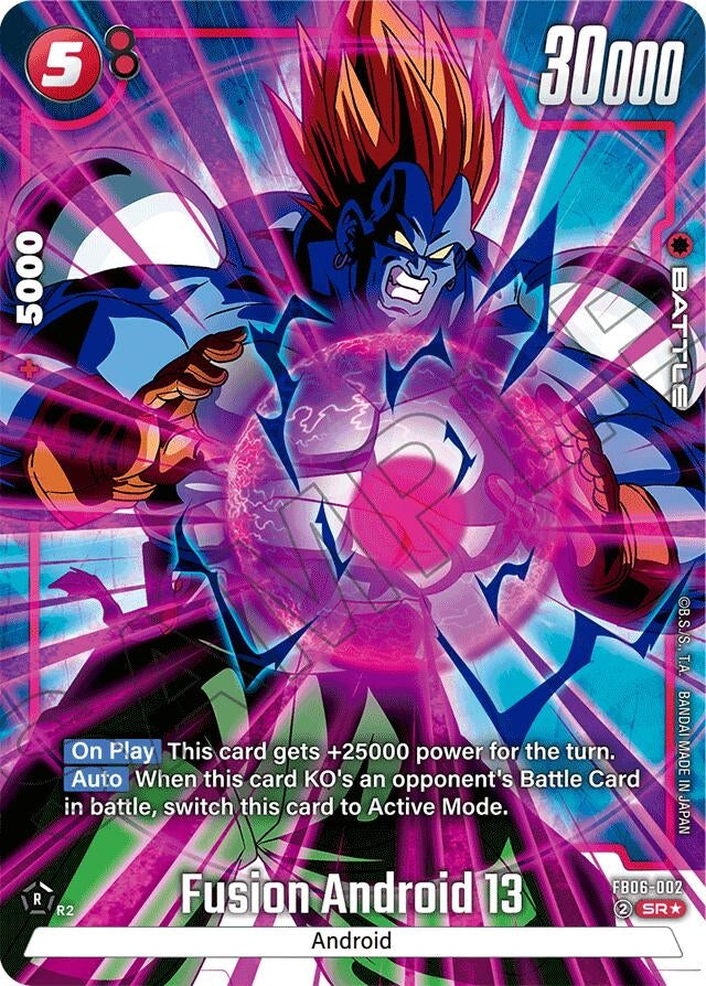 Image for Fusion Android 13 - FB06-002 (Alternate Art) (FB06-002) (FB06) - Dragon Ball Super: Fusion World