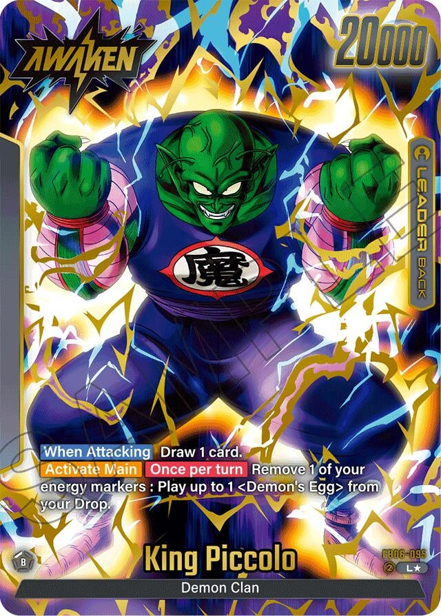 Image for King Piccolo : DA - FB06-095 (Alternate Art) (FB06-095) (FB06) - Dragon Ball Super: Fusion World