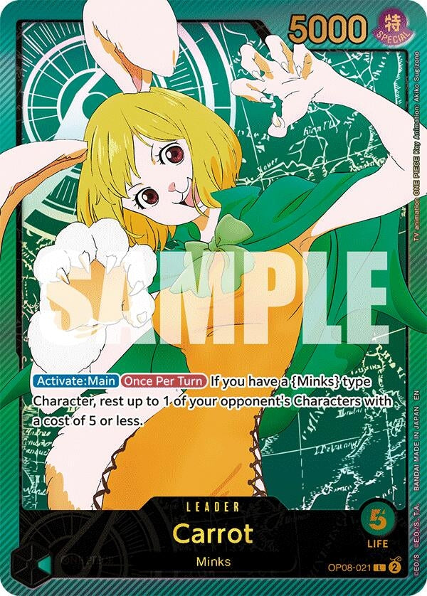 Image for Carrot (SPR) (OP08-021) (EB-02) - One Piece Card Game