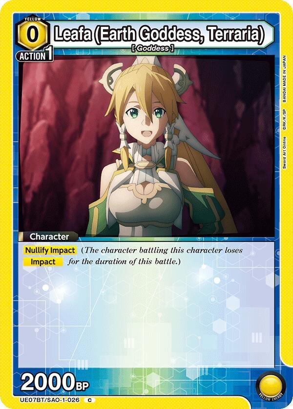 Leafa (Earth Goddess, Terraria) (026) (UE07BT/SAO-1-026) (UE07BT)