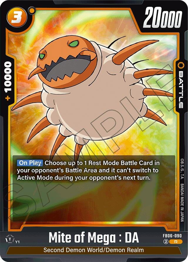 Image for Mite of Mega : DA (FB06-090) (FB06) - Dragon Ball Super: Fusion World