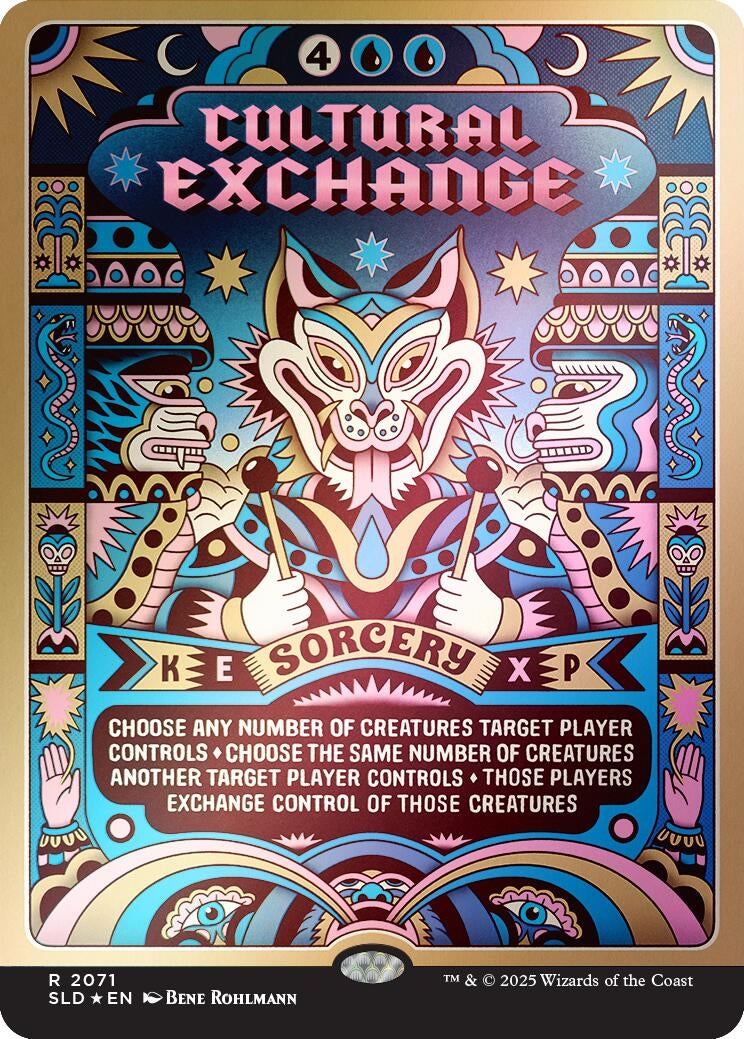 Image for Cultural Exchange (Rainbow Foil) (2071) - Magic: The Gathering