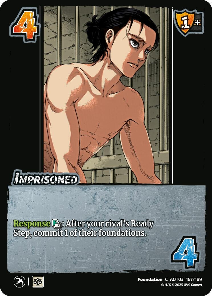 Image for Imprisoned (167/189) (AOT03) - UniVersus