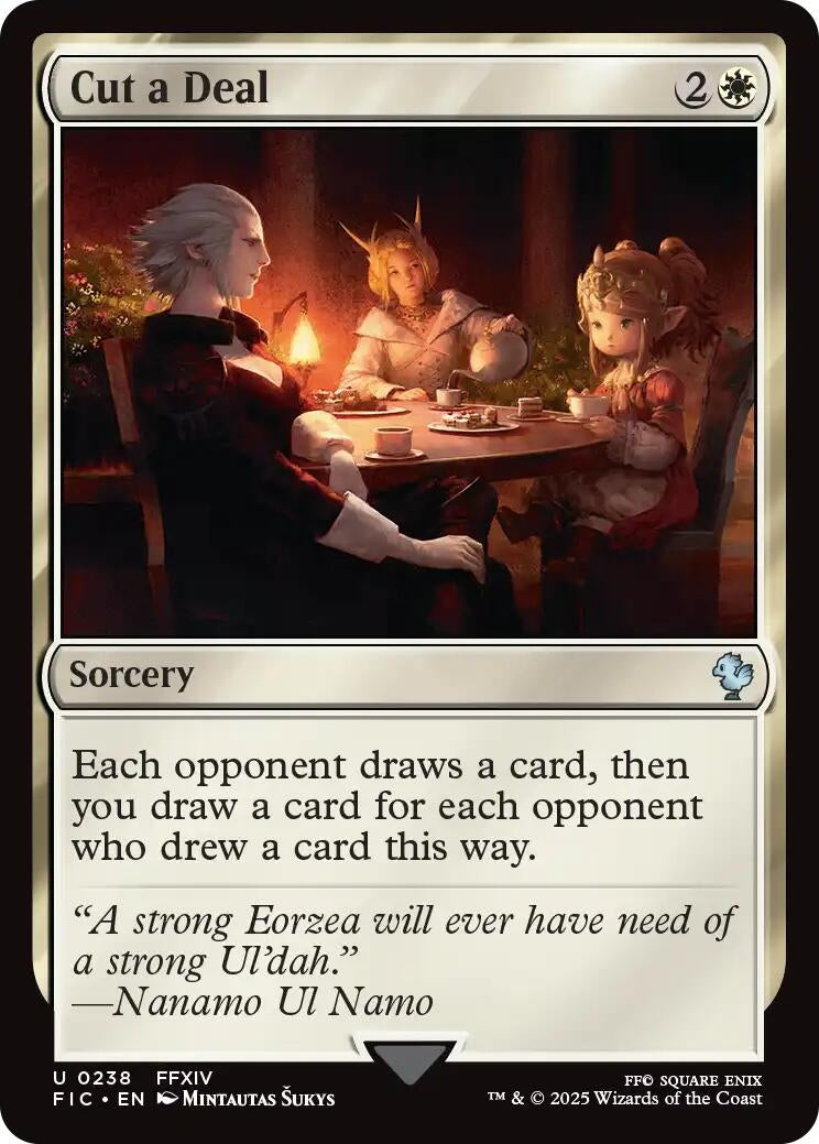 Image for Cut a Deal (238) (FIC) - Magic: The Gathering