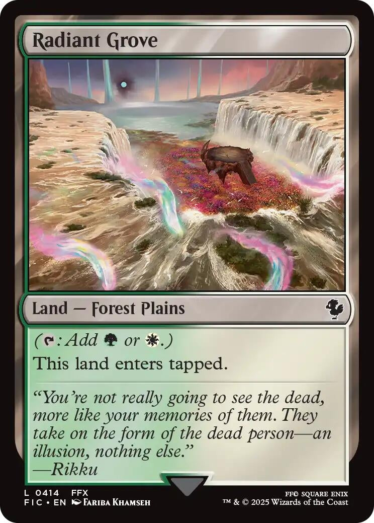 Image for Radiant Grove (414) (Commander: FINAL FANTASY) - Magic: The Gathering